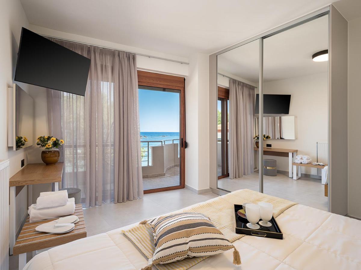 Elia Seaside Villa Hriszí Aktí Haniá Kültér fotó