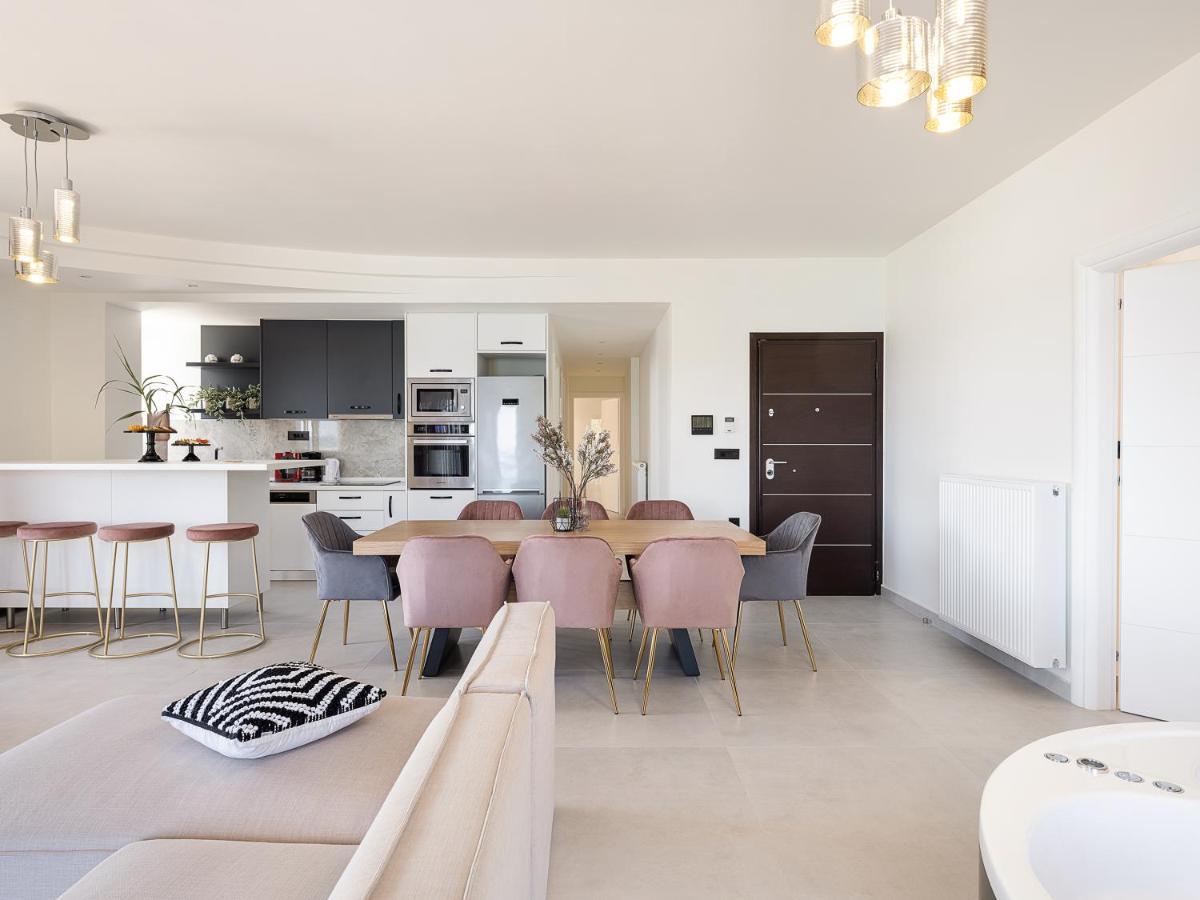 Elia Seaside Villa Hriszí Aktí Haniá Kültér fotó