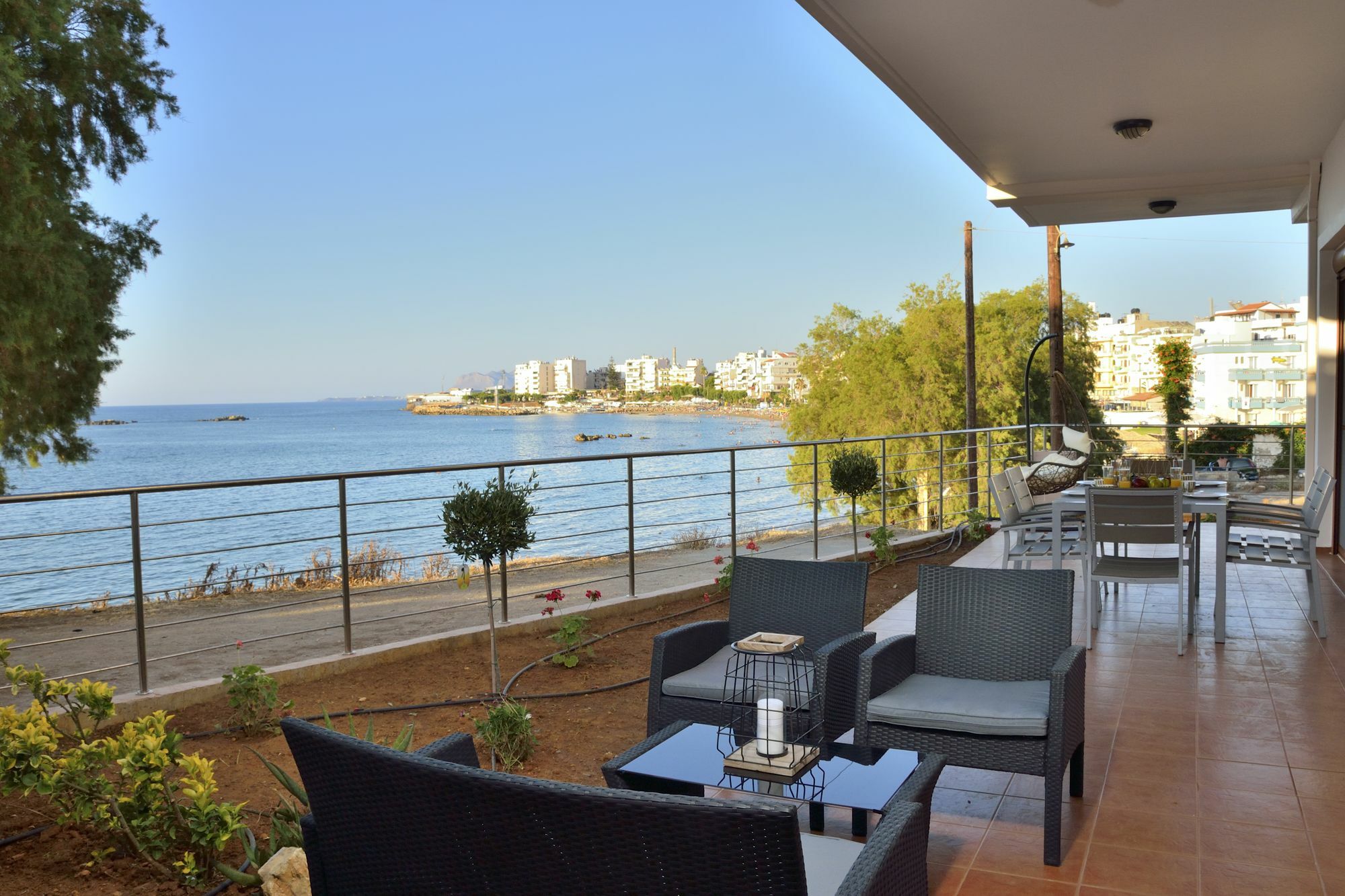 Elia Seaside Villa Hriszí Aktí Haniá Kültér fotó